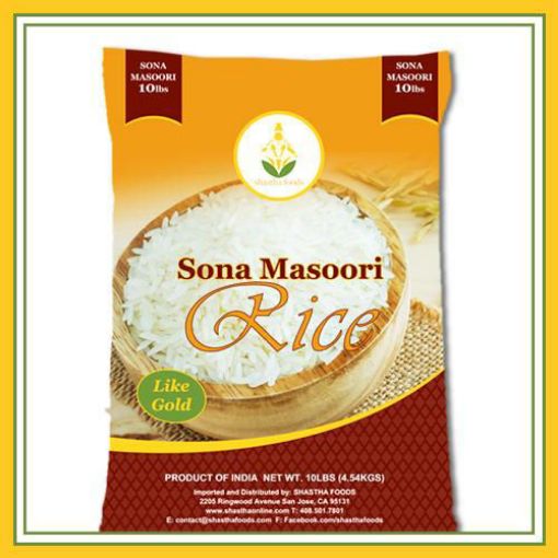 Picture of Shastha Sonamasoori Rice 10Lb