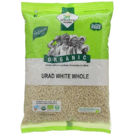 Picture of 24 Mantra Org Urad White Whole 4Lb