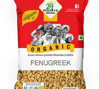 24 Mantra Org Fenugreek Seeds  7Oz