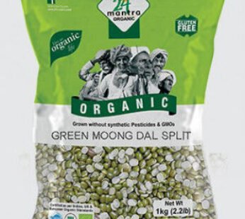 24 Mantra Org Green Moong Split 2Lb