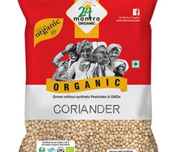 24 Mantra Org Coriander Whole  7Oz