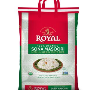 Royal Sonamasoori Organic 20Lb